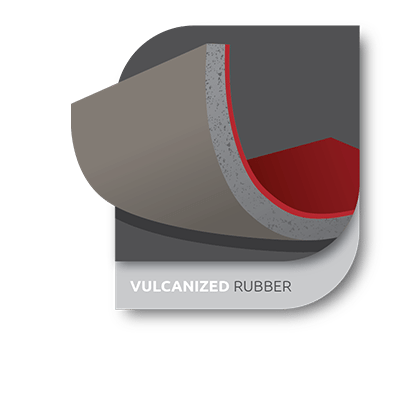 Oruga de caucho prefabricada de caucho vulcanizado 03