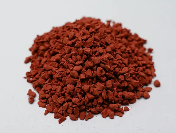 Fig.1 Løpesporpartikler